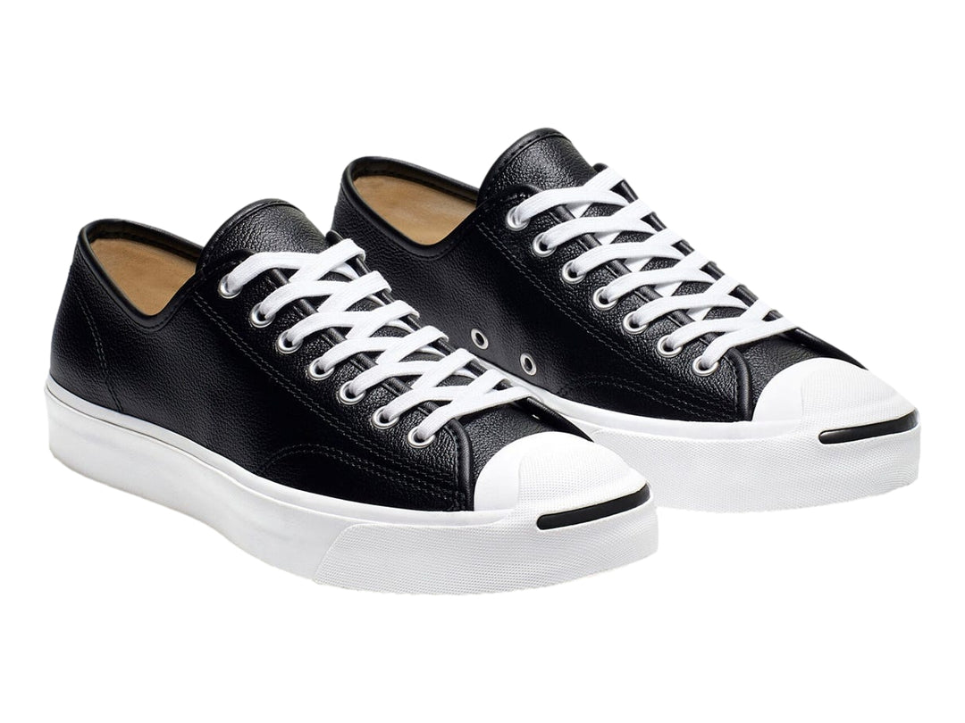 Tenis Converse Jack Purcell Ox Negro Blanco Unisex