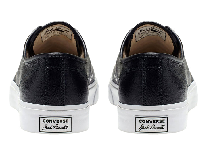 Tenis Converse Jack Purcell Ox Negro Blanco Unisex