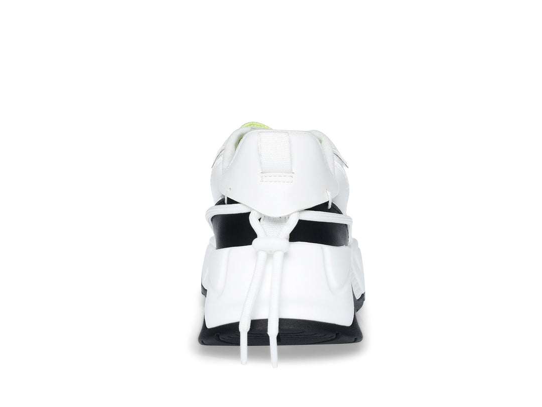 Tenis Steve Madden Ultra Jam Blanco y Verde para Mujer