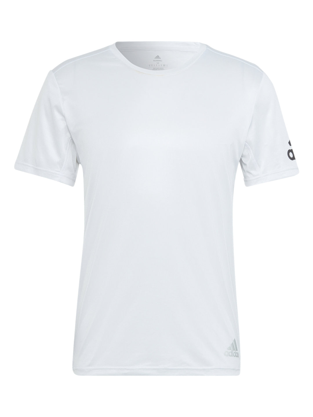 Playera Adidas Run It Tee Blanca para Hombre