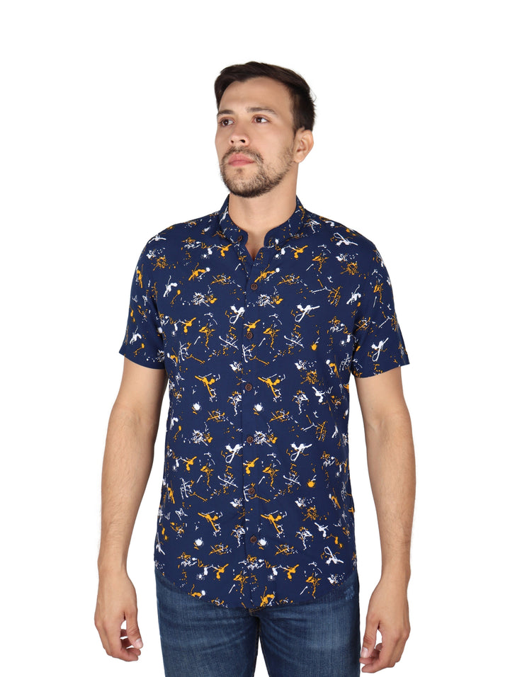 Camisa Authentic Lyon Color Marino para Hombre