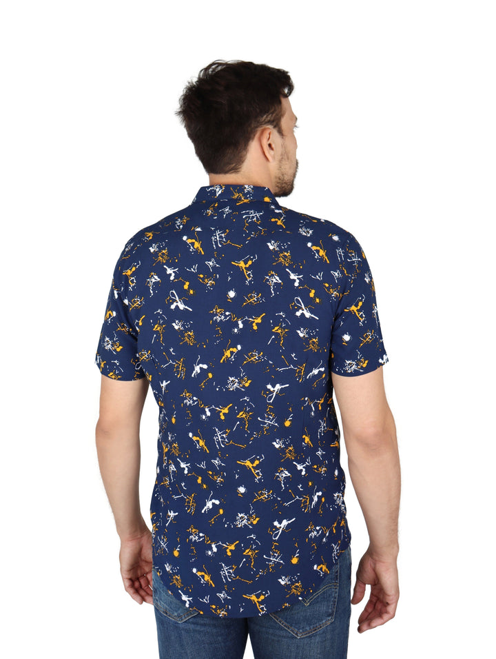 Camisa Authentic Lyon Color Marino para Hombre