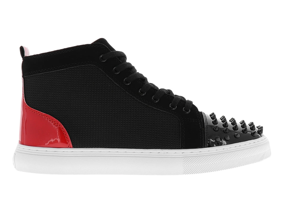 Tenis Platini Negros Estilo Bota para Hombre