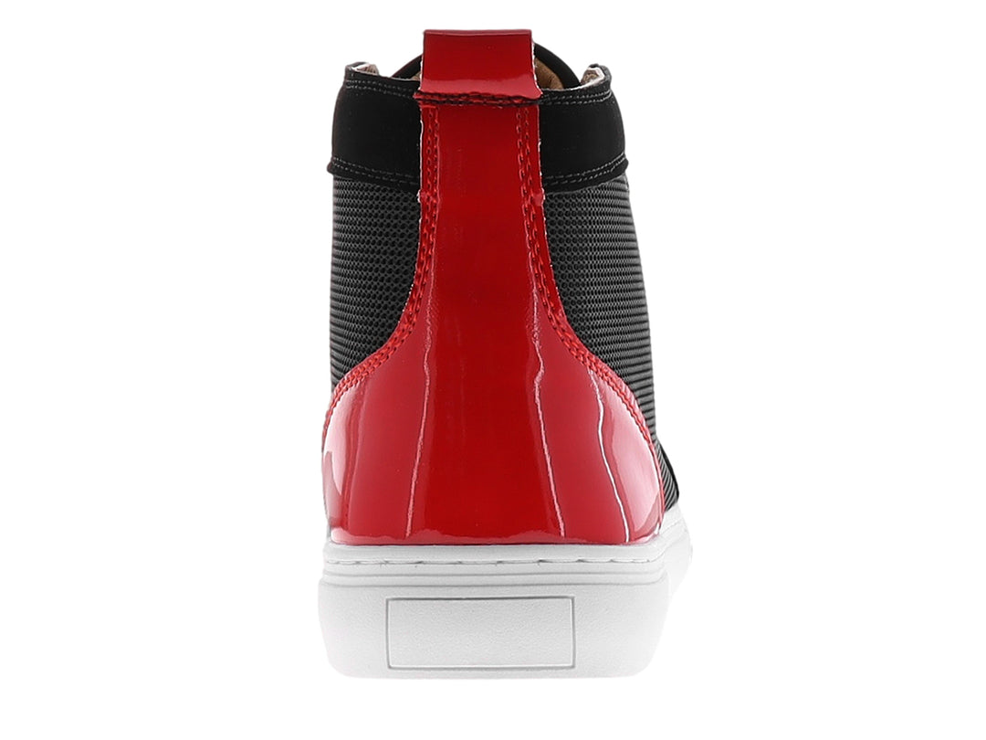 Tenis Platini Negros Estilo Bota para Hombre