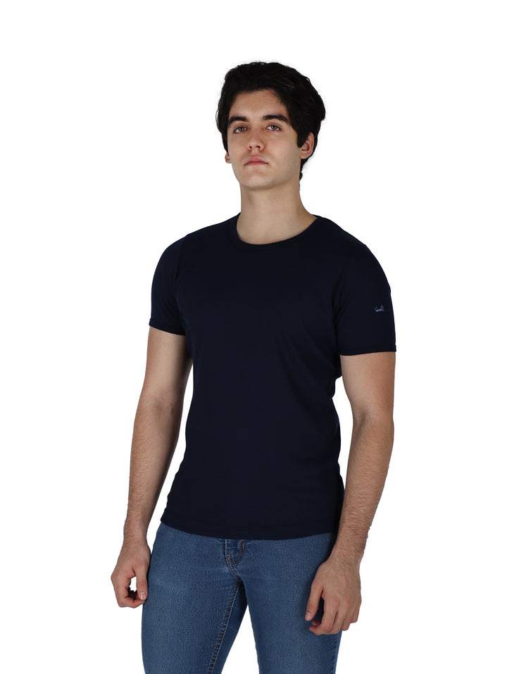 Playera Authentic Lyon Color Marino para Hombre