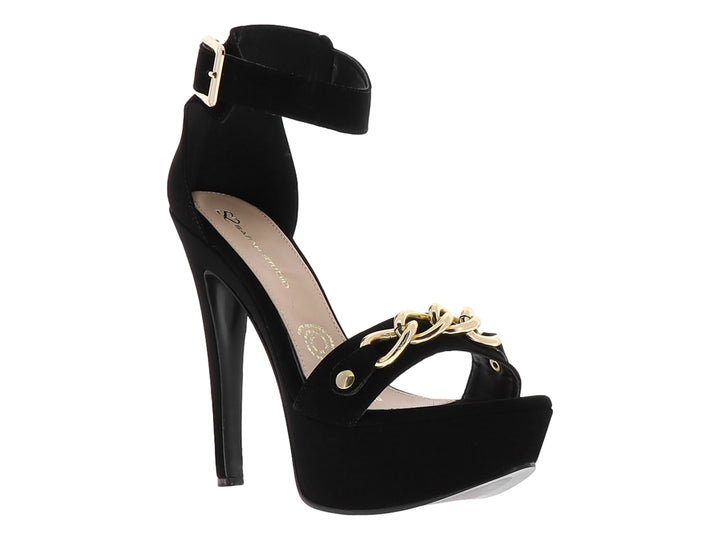 Zapatillas Sarah Serguei Negro para Mujer