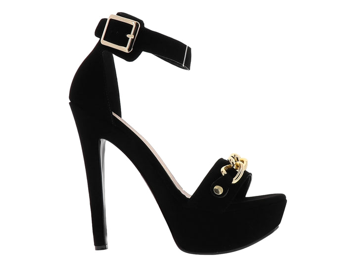 Zapatillas Sarah Serguei Negro para Mujer