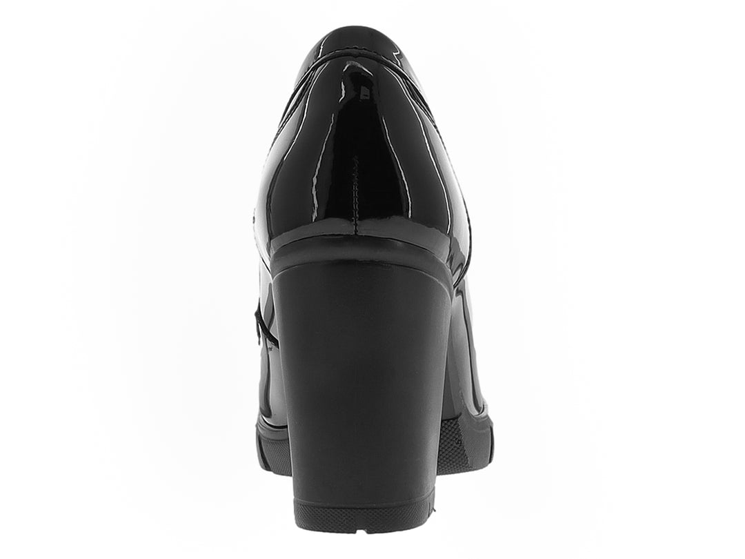 Zapatillas Green Love de Charol Negro para Mujer