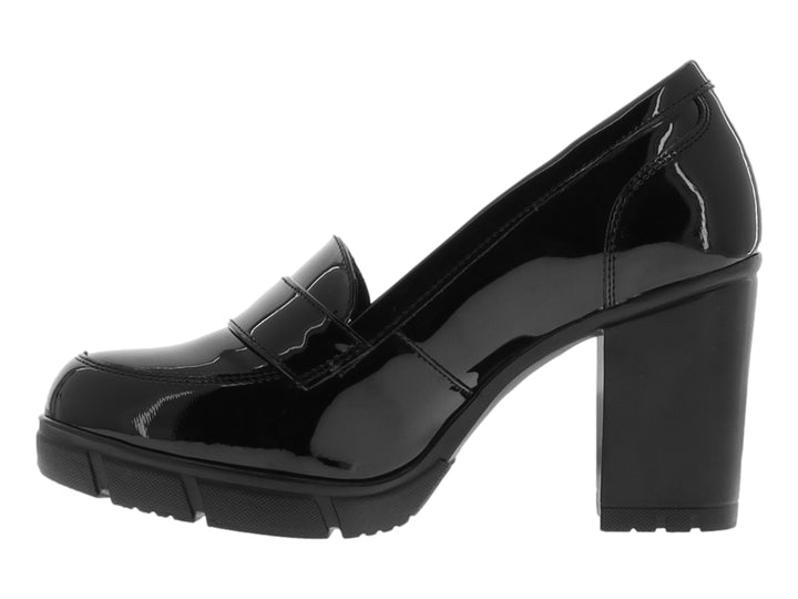 Zapatillas Green Love de Charol Negro para Mujer