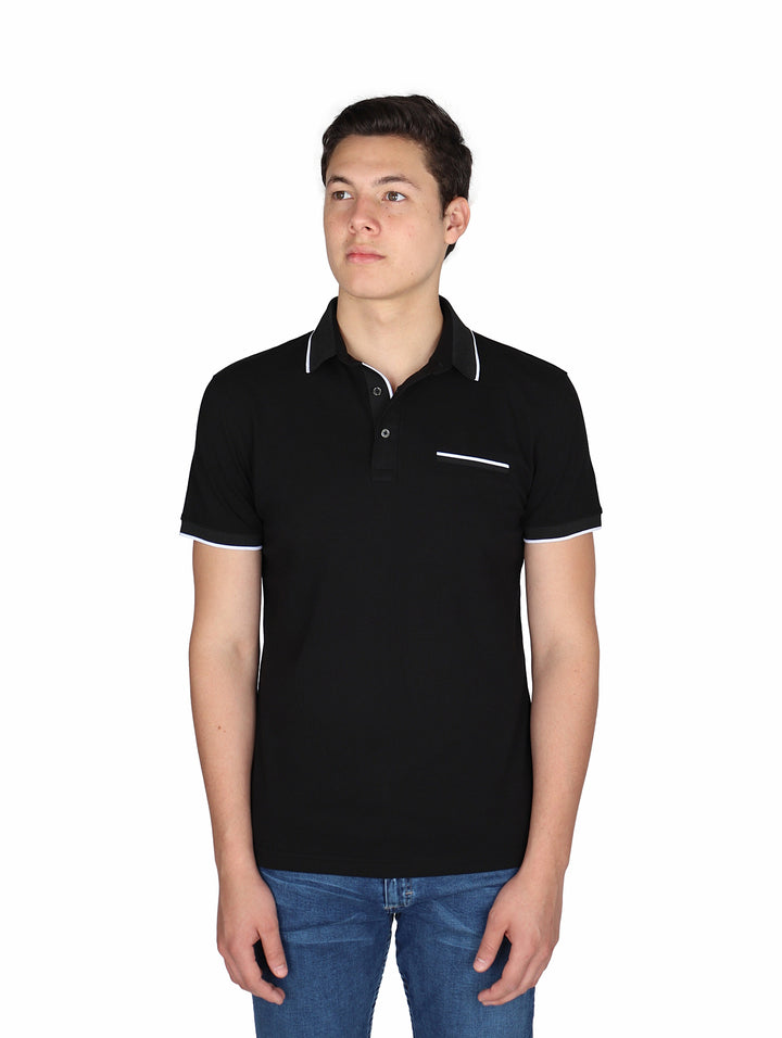 Playera Polo Bobois Collections Negro para Hombre