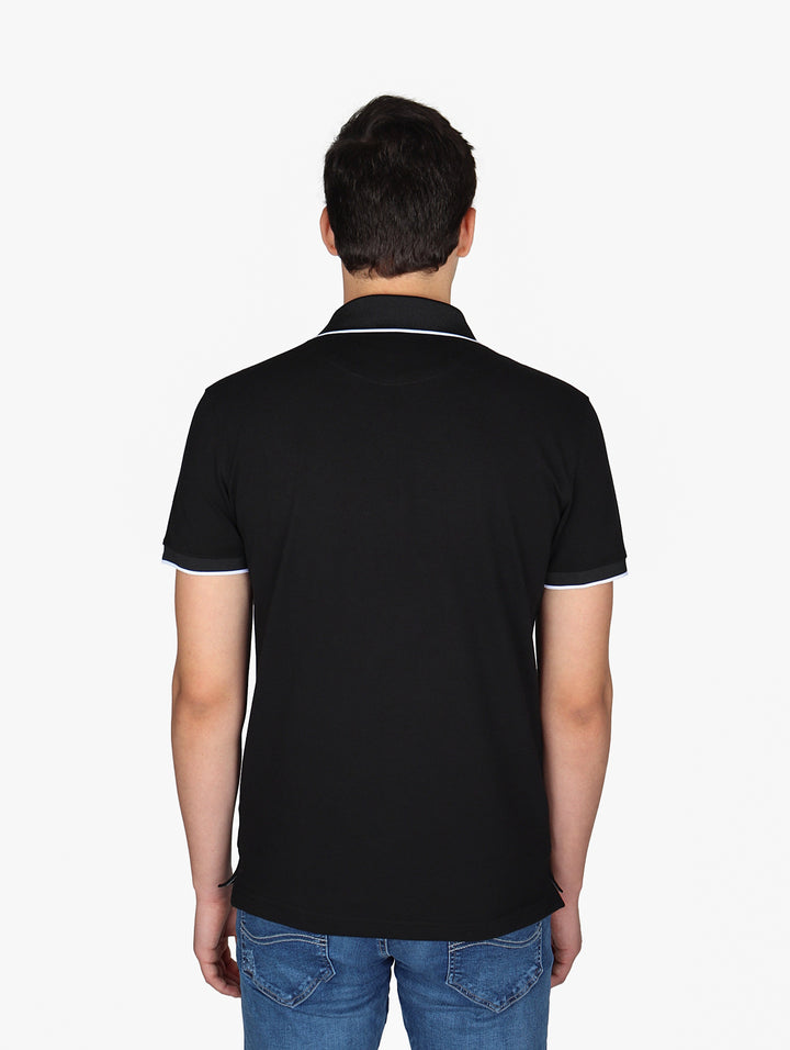 Playera Polo Bobois Collections Negro para Hombre