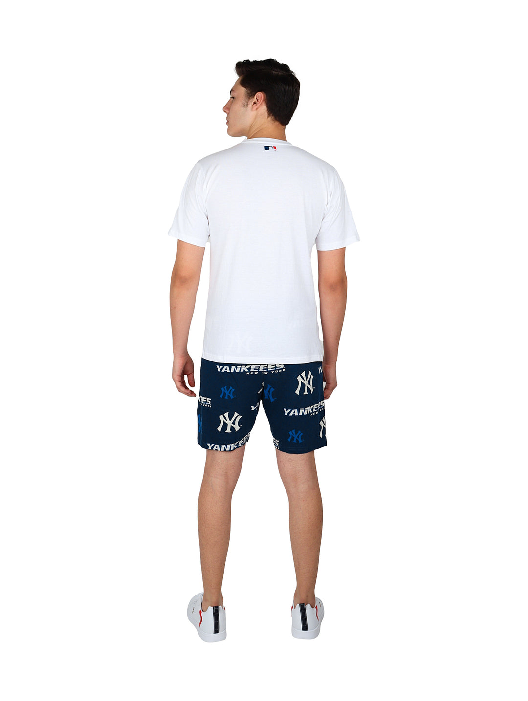Pijama Pantalón Corto Fexpro New York Yankees Navy para Hombre