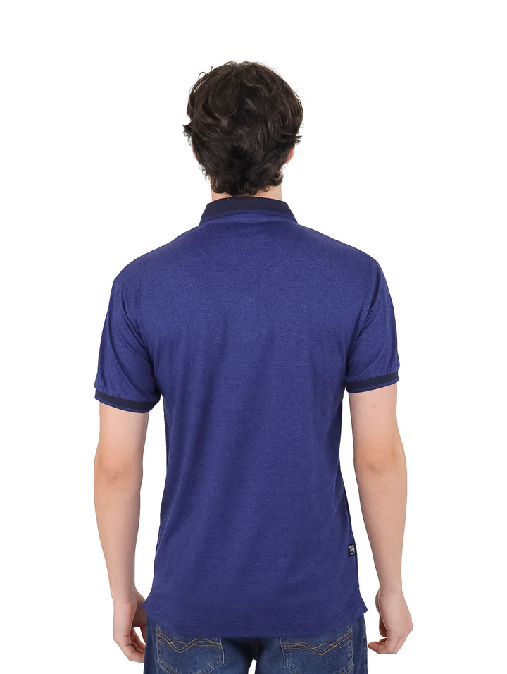Playera Polo Vertical Eagle Azul Marino para Hombre