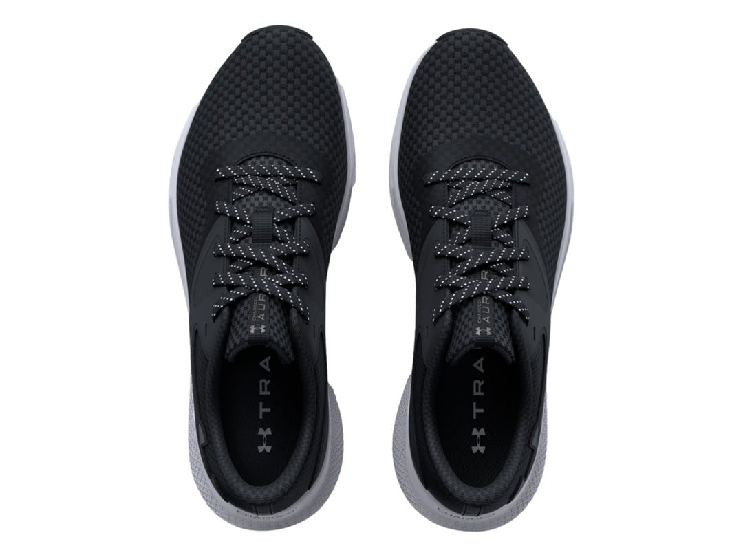 Tenis Under Armour Charged Aurora 2 Negro y Plata para Mujer