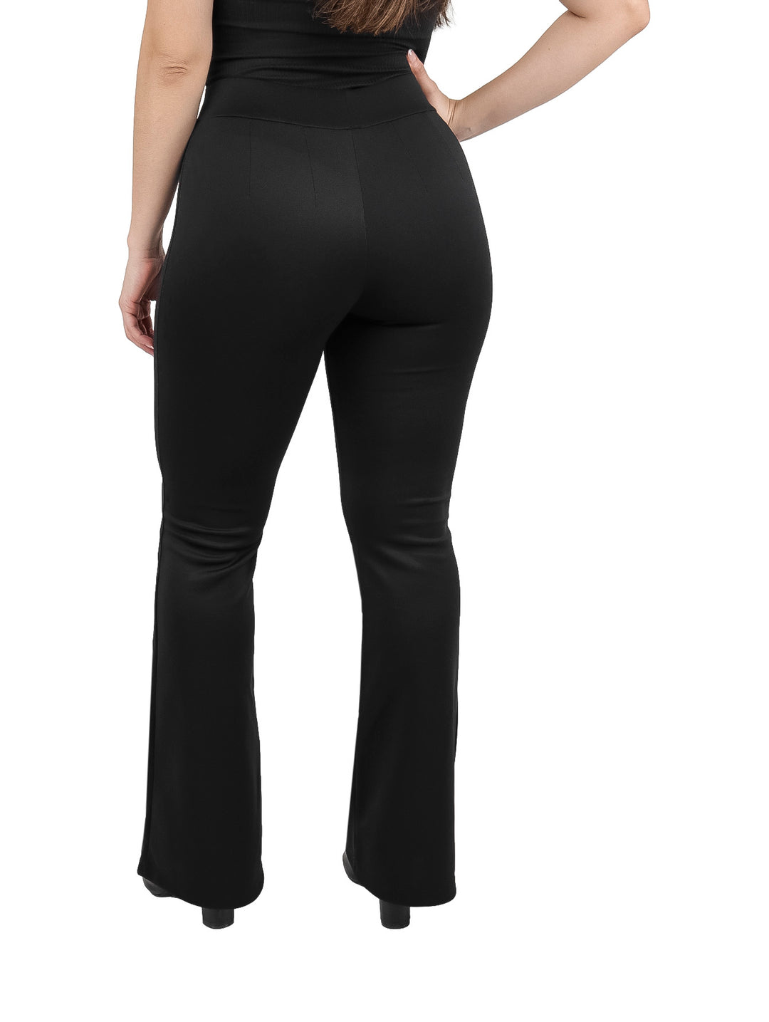 Pantalón Campana Ingrid Negro para Mujer
