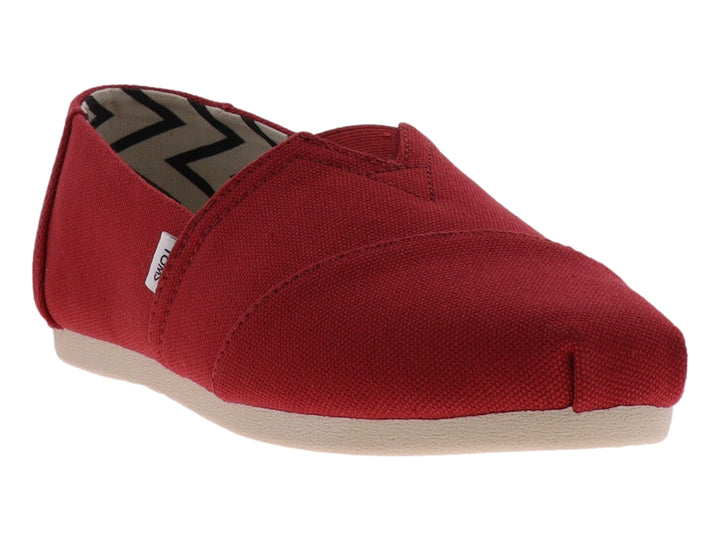 Alpargatas TOMS Rojo para Mujer