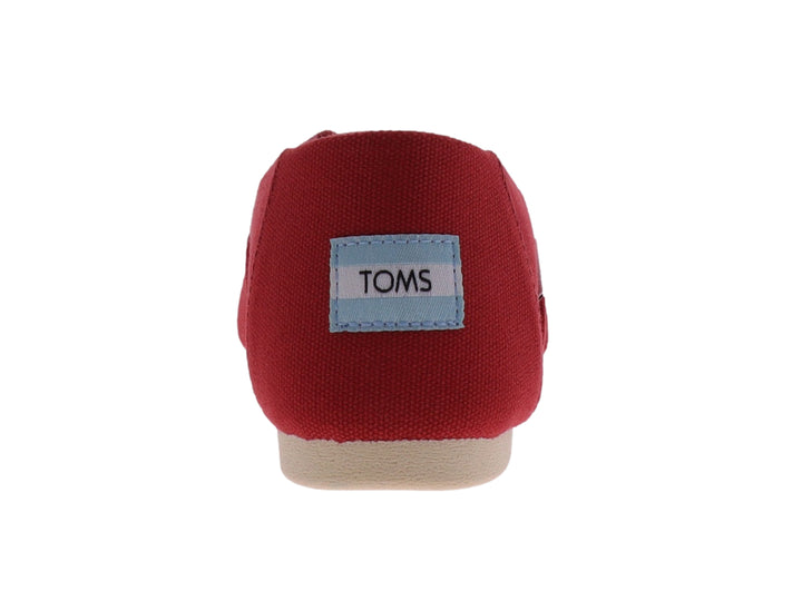Alpargatas TOMS Rojo para Mujer