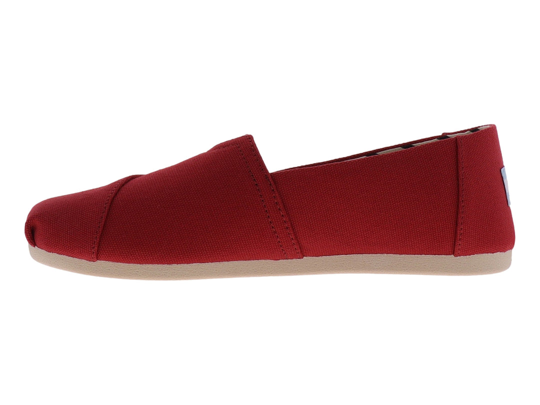 Alpargatas TOMS Rojo para Mujer