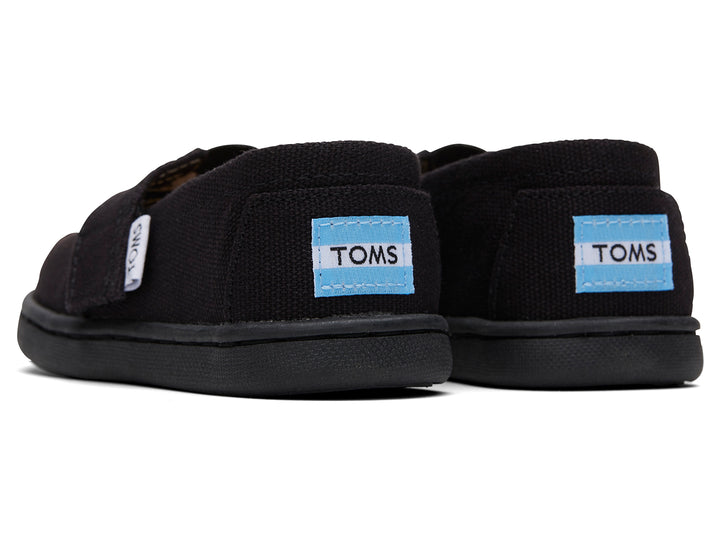 Zapatos TOMS Negros de Lona para Niño