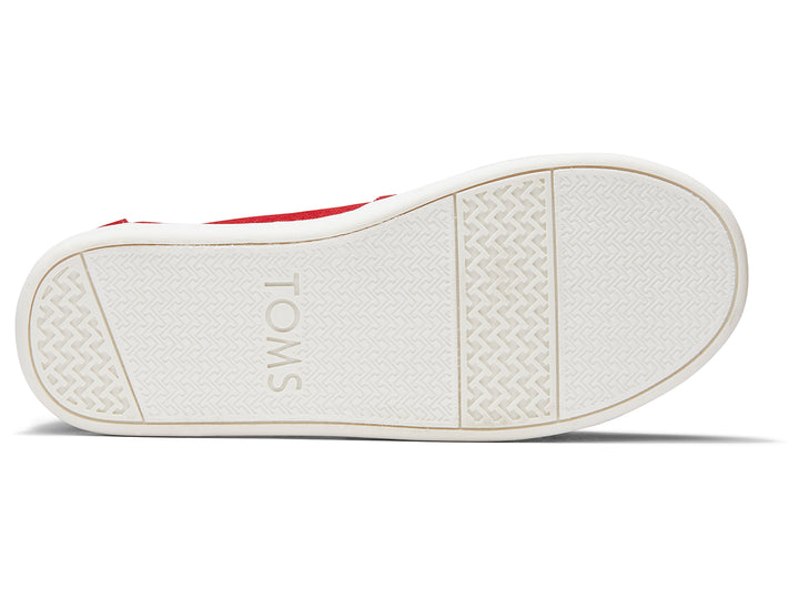 Zapatos TOMS Urbanos Rojos para Niño