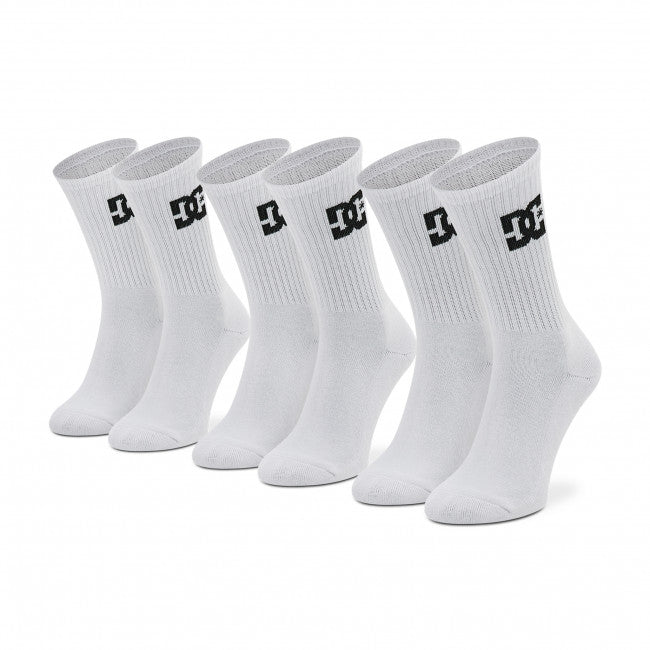 Calcetas DC Shoes Blanco con Negro para Hombre