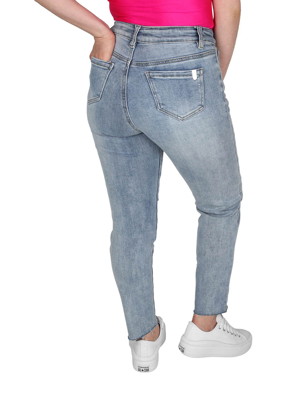 Pantalón Mezclilla NYD Jeans Doble Stone para Mujer