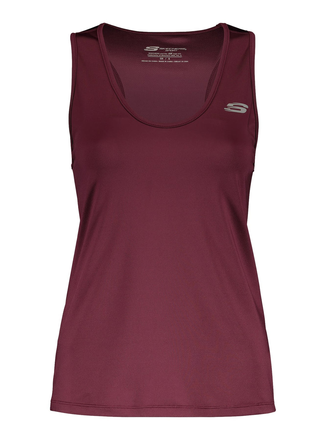 Playera sin Mangas Skechers Violeta para Mujer