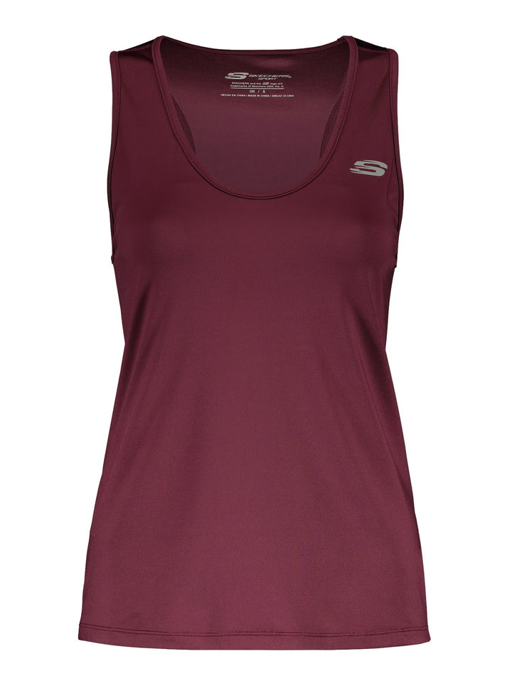 Playera sin Mangas Skechers Violeta para Mujer