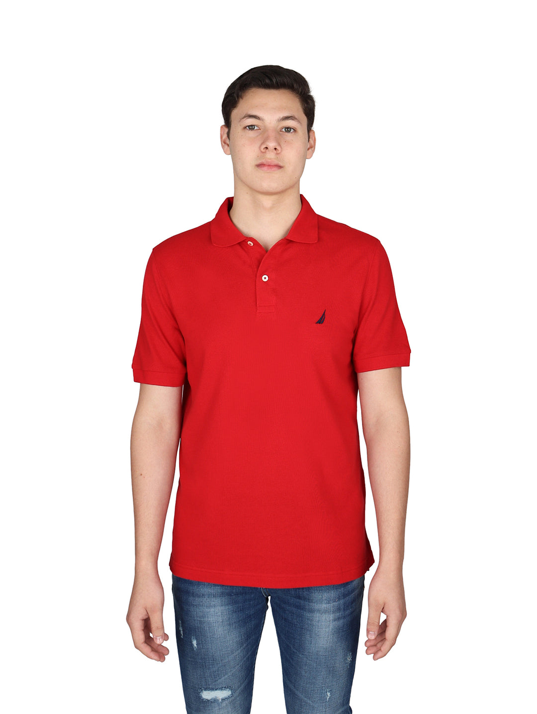 Playera Polo Nautica Color Rojo para Hombre