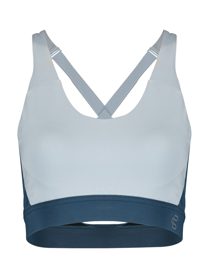 Top Deportivo Charly Azul Claro para Mujer