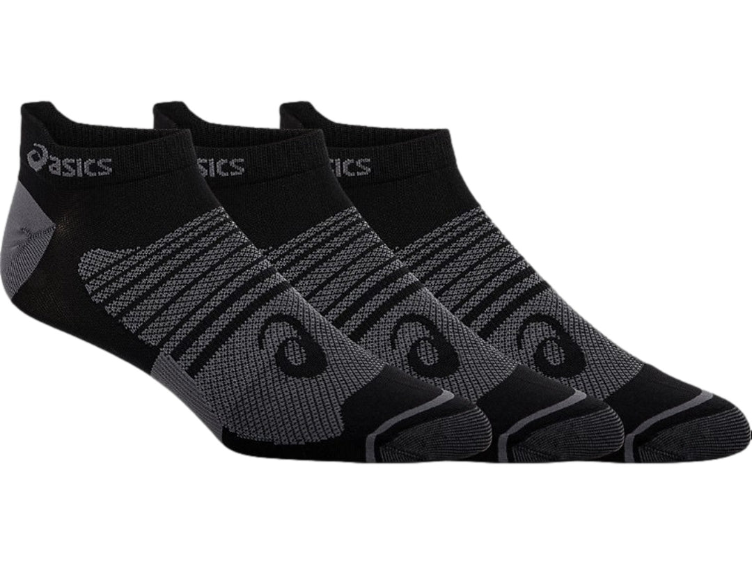 Calcetines ASICS Quick Lyte Pack de 3 Negro y Gris para Hombre
