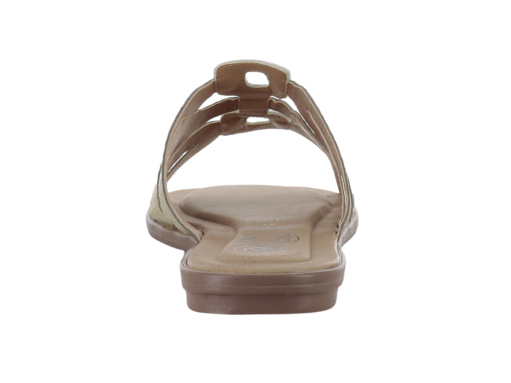 Sandalias Luna Rosa Dorado para Mujer