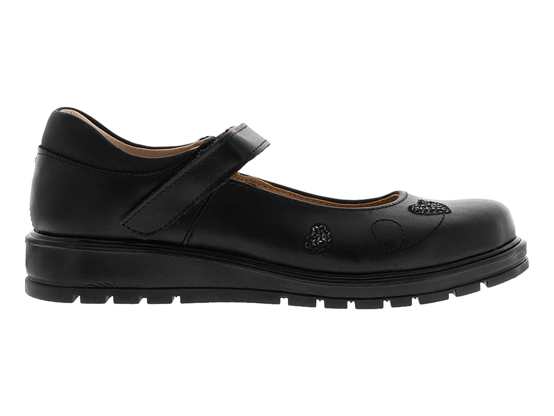 Zapatos YUYIN Napa Negro para Niña