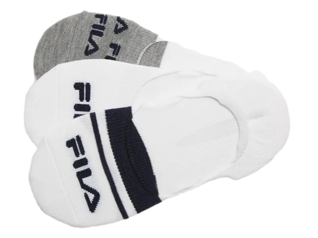 Calcetines Invisibles FILA Pack de 3 Blancos para Hombre
