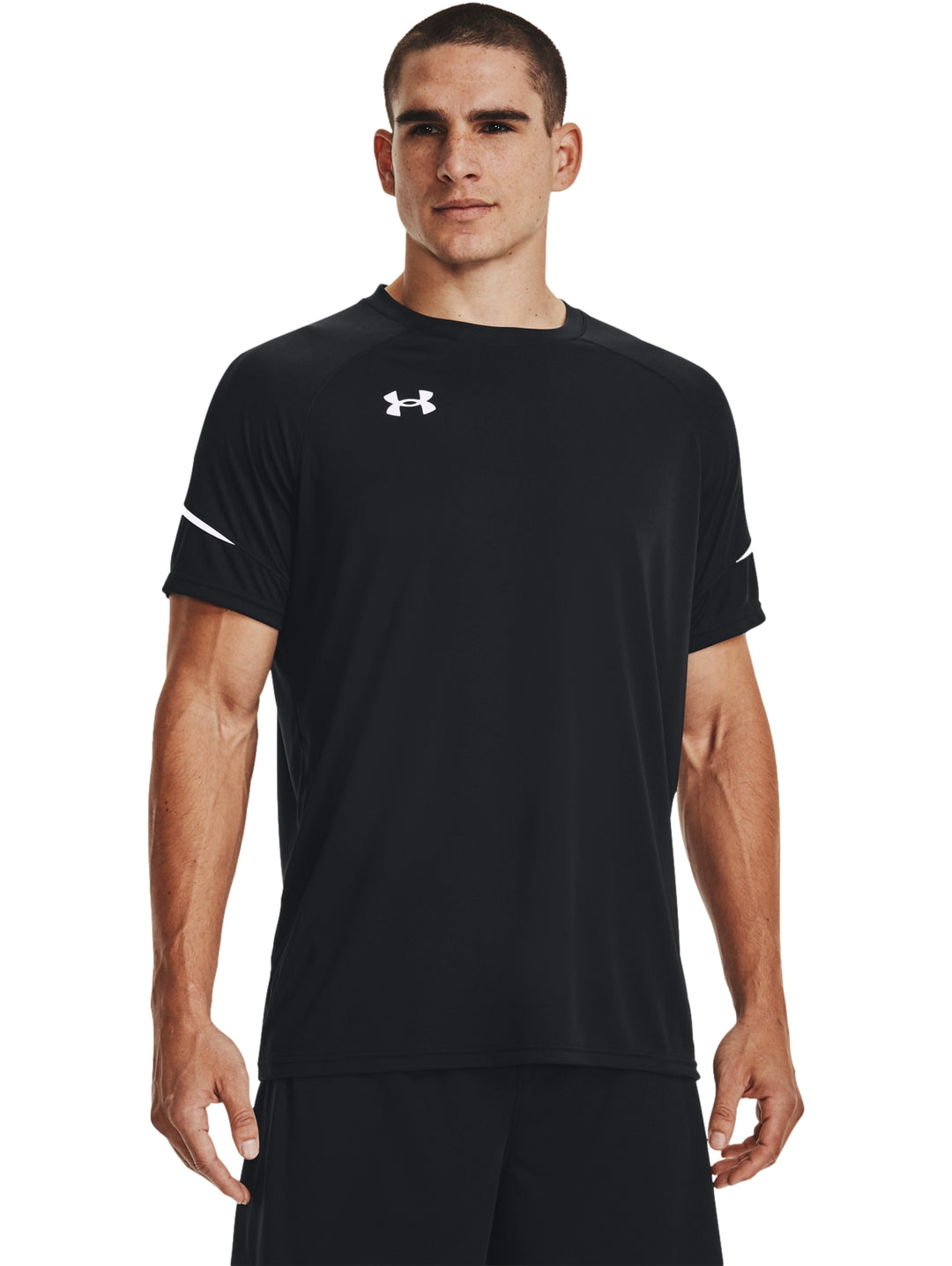 Playera Under Armour Golazo 3.0 Negro y Blanco para Hombre