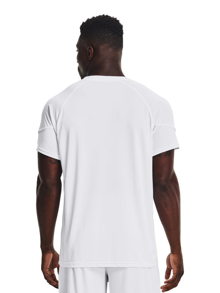 Playera Under Armour Golazo 3.0 Blanca y Negra