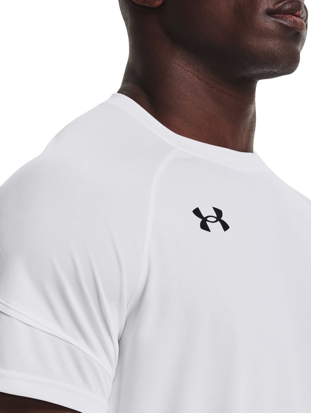 Playera Under Armour Golazo 3.0 Blanca y Negra