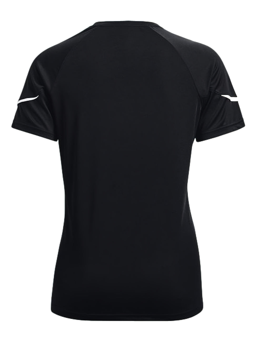 Playera Under Armour Golazo 3.0 Negro y Blanco para Mujer