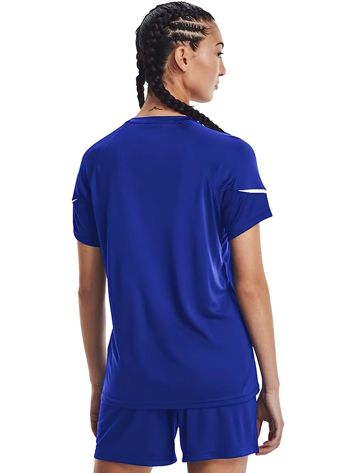 Under Armour Conjunto Jersey y Shorts Azul Royal y Blanco Mujer