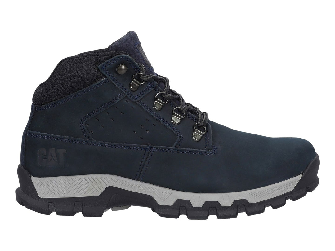 Botas Caterpillar Canton M4M color negro con suela gris para hombre.