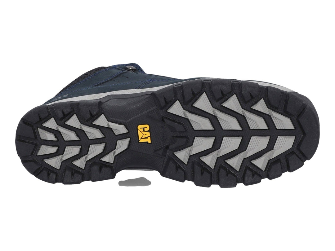 Botas Caterpillar Canton M4M color negro con suela gris para hombre.
