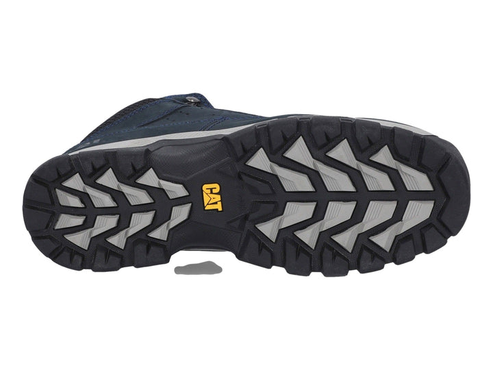 Botas Caterpillar Canton M4M color negro con suela gris para hombre.