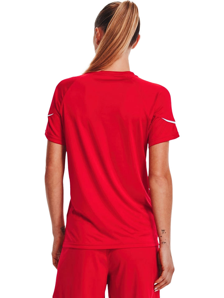 Playera Under Armour Golazo 3.0 Color Rojo para Mujer
