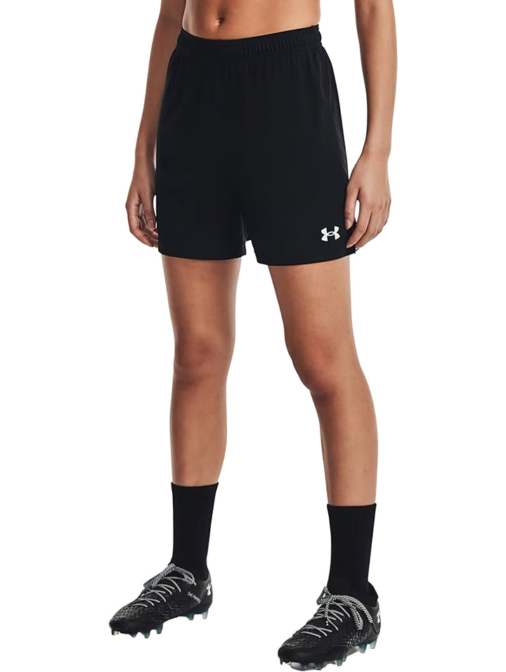 Short Deportivo Under Armour Golazo 3.0 Negro para Mujer