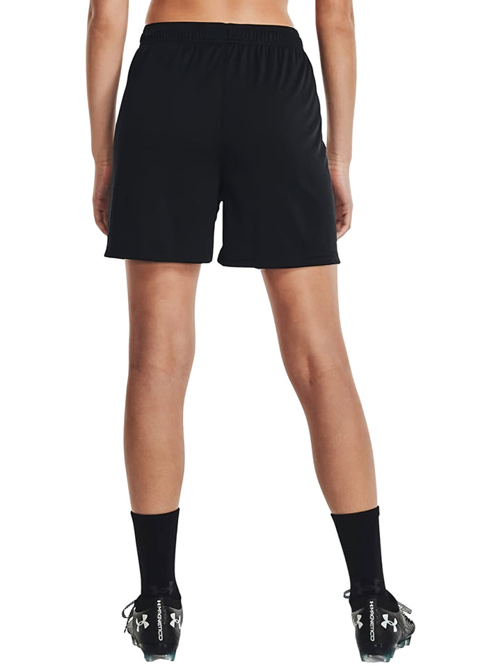 Short Deportivo Under Armour Golazo 3.0 Negro para Mujer