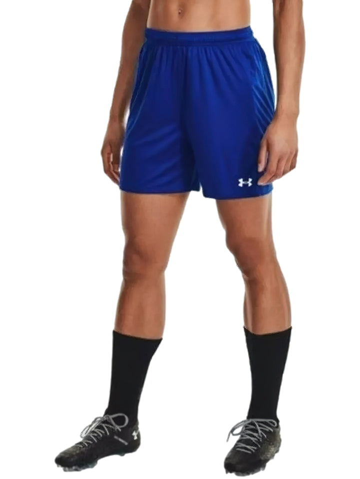 Short Deportivo Under Armour Golazo 3.0 Azul Royal para Mujer