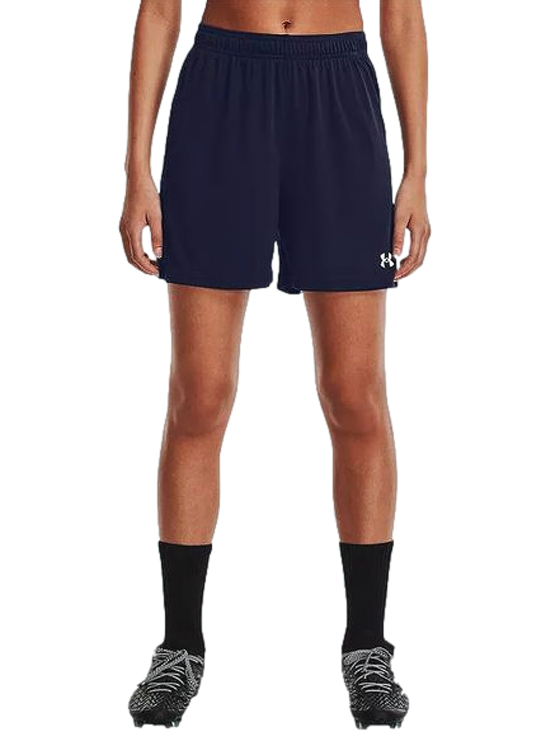 Short Deportivo Under Armour Golazo 3.0 Azul Marino para Mujer