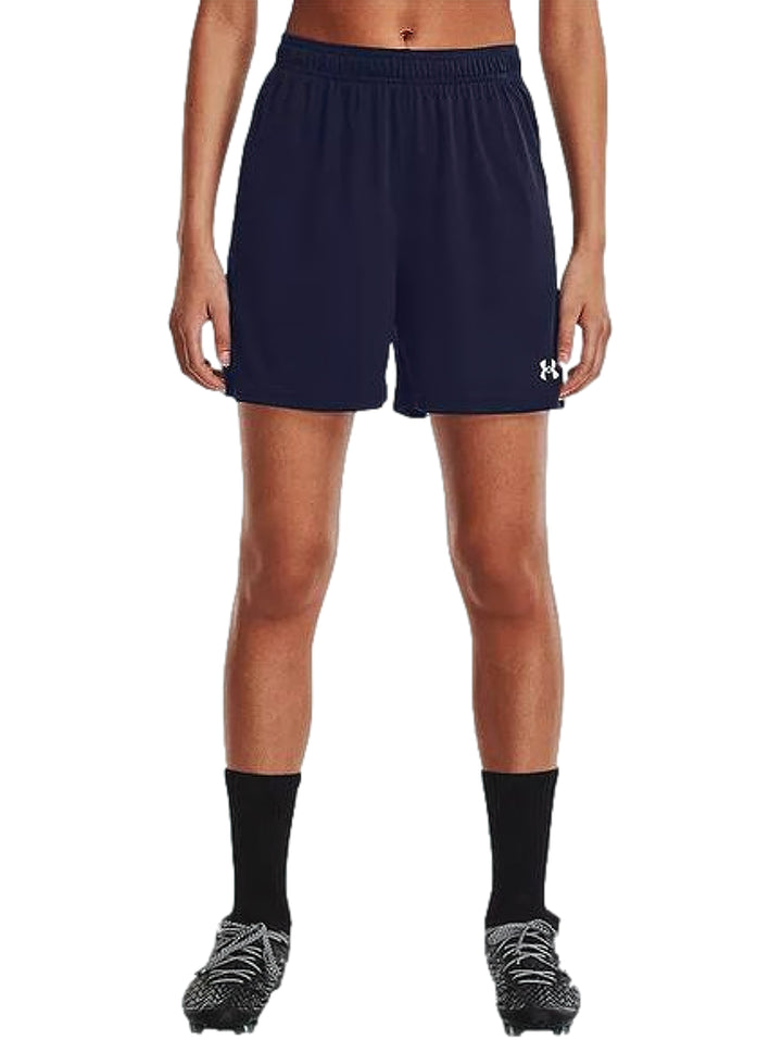 Short Deportivo Under Armour Golazo 3.0 Azul Marino para Mujer