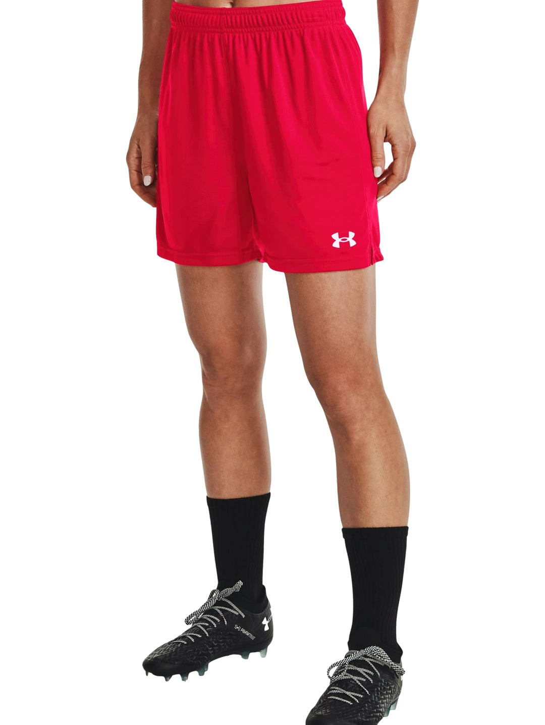 Short Under Armour Golazo 3.0 Rojo para Mujer