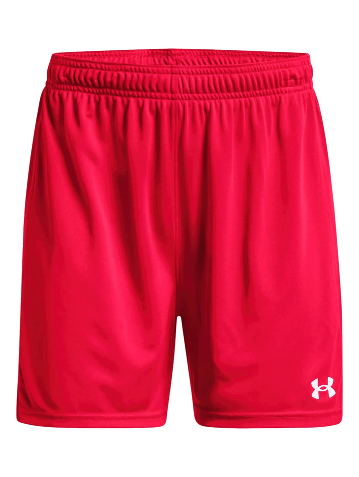Short Under Armour Golazo 3.0 Rojo para Mujer